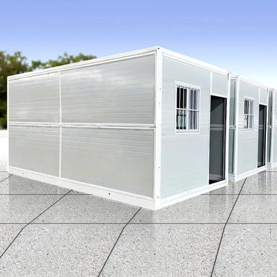 Casa de contenedores plegables temporales para trabajadores en construcción