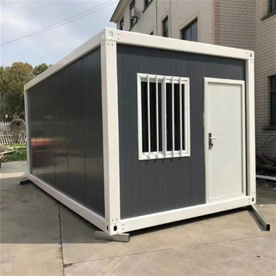Elegante y económica casa móvil desmontable con paquete prefabricado / casa de contenedores 2 pisos