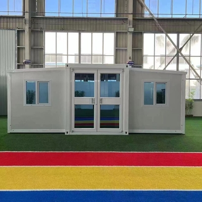 Casa de contenedores extraíble de 20 pies expandible para vivienda familiar