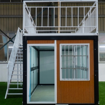 Casa de contenedores prefabricada de 20 pies 40 pies Prefabricada