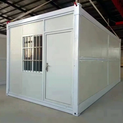 Estructura de acero plegable Casa de contenedores de envío Prefabricado Diseño a prueba de fuego a prueba de agua