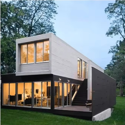 Casa de contenedores móviles plegables de oficina prefabricada de tipo Z. Casa de contenedores de 40 pies de nuevo diseño.