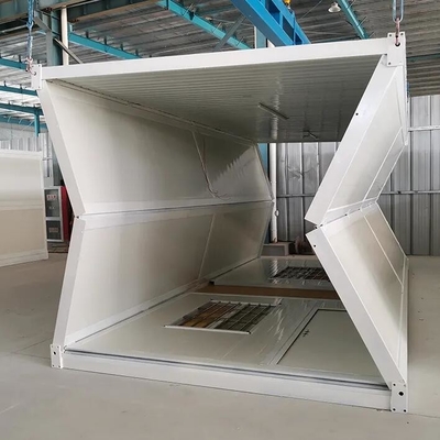 Casa de contenedores plegable pequeña / 2 x 20 pies