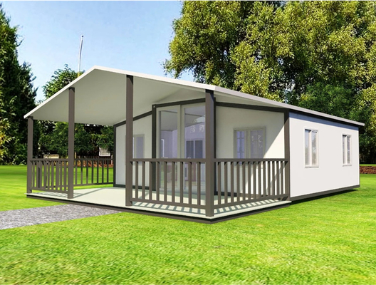 Contenedor de envío modular portátil Casa de lujo Villa Contenedor móvil Casa de 2 dormitorios