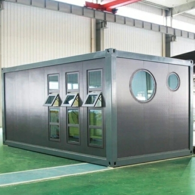 Colores personalizados Dormitorios de oficina Prefab Contenedor de casas móviles