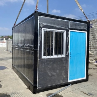 Oficina prefabricada plegable rápida de 40 pies Casa de contenedores de 2 dormitorios móvil pequeño portátil modular
