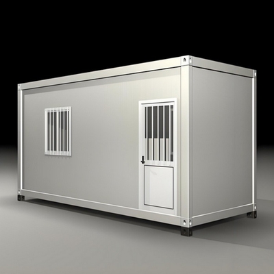Estructura de acero galvanizado Casas modulares de paquete plano Casa fácil de instalar en el sitio
