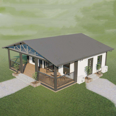 Contenedor de casa de lujo expandible con baño completo Extensión prefabricada 20 pies 2500kg / 40 pies 5000kg