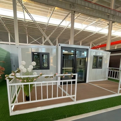 Casas prefabricadas de lujo impermeables para la vida familiar