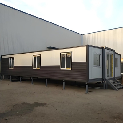 Casa de contenedores prefabricada expandible con larga vida útil