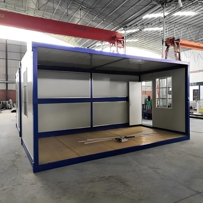Contenedor plegable prefabricado de acero galvanizado Casa sitio Contenedor Protacabin