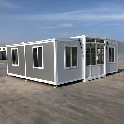 Lujo 40&20 pies Contenedor móvil de 2 camas Casa plegable Casa prefabricada expandible