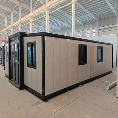 Casa de contenedores prefabricada móvil expandible con buena estructura Contenedor de dos dormitorios