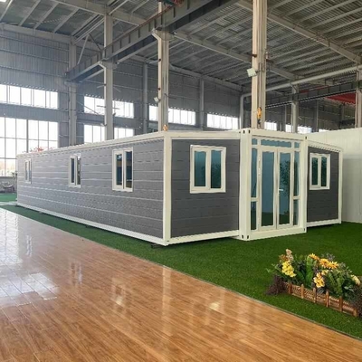 Casas de contenedores modulares de 40 pies casa móvil prefabricada