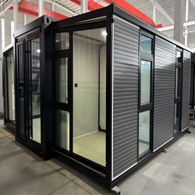 Casa de contenedores de transporte de 2 dormitorios expandible con flexibilidad y sostenibilidad