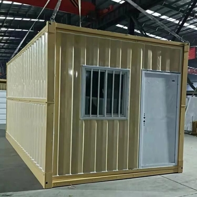 Casas de contenedores plegables para transporte marítimo prefabricadas