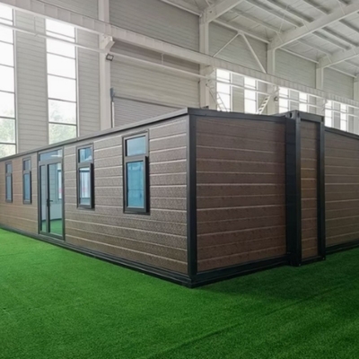 Al por mayor Casa de contenedores prefabricada modular moderna portátil de 40 pies expandible con 3 dormitorios